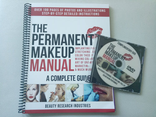 Permanent Make Up Manual w/ Complementary DVD - permanentmakeupacademyph