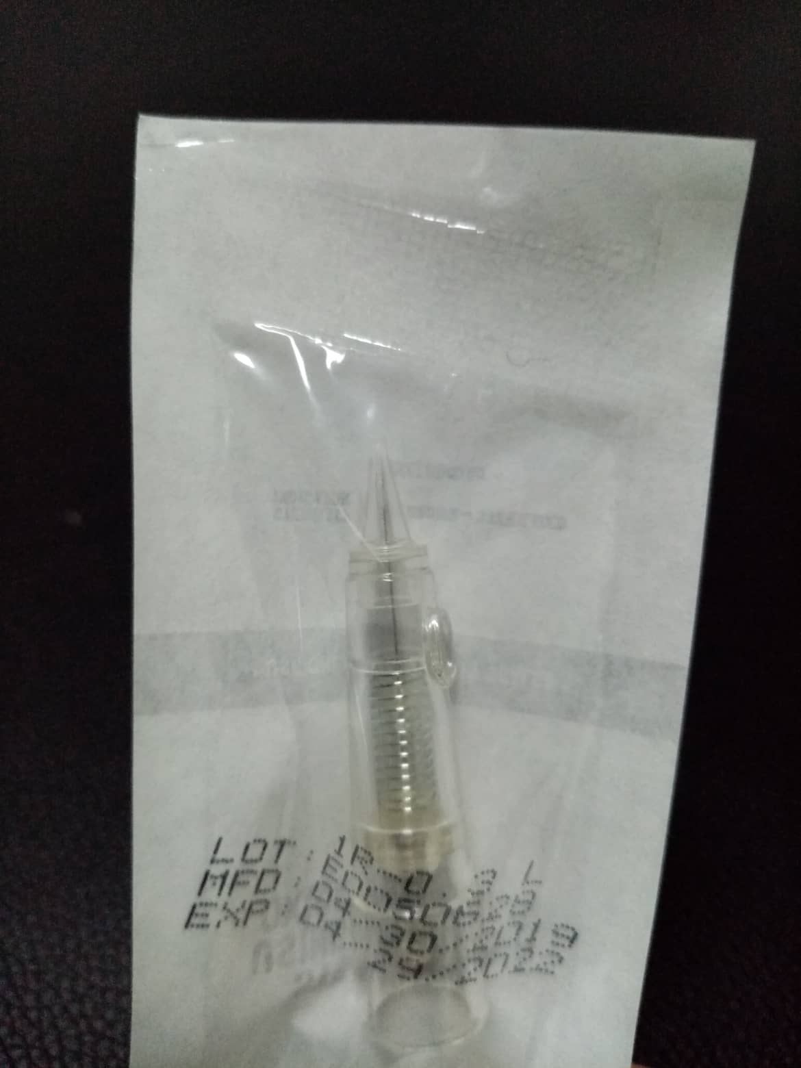 1 Round or 1P  (Biomaser Needles / PMUAPH Needles)