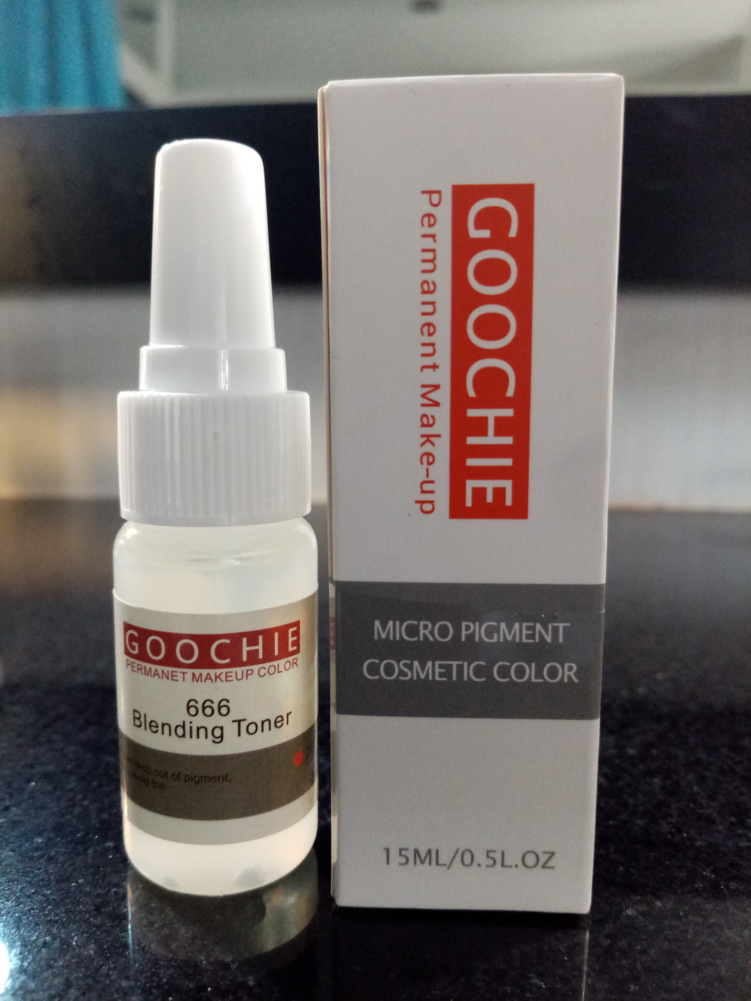 Goochie Blending Toner for Semi-Permanent Cheek Blush or other Cosmetic Tattoo