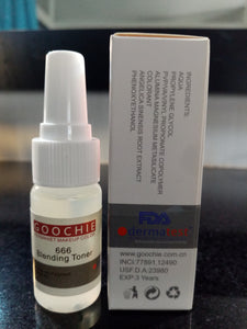 Goochie Blending Toner for Semi-Permanent Cheek Blush or other Cosmetic Tattoo