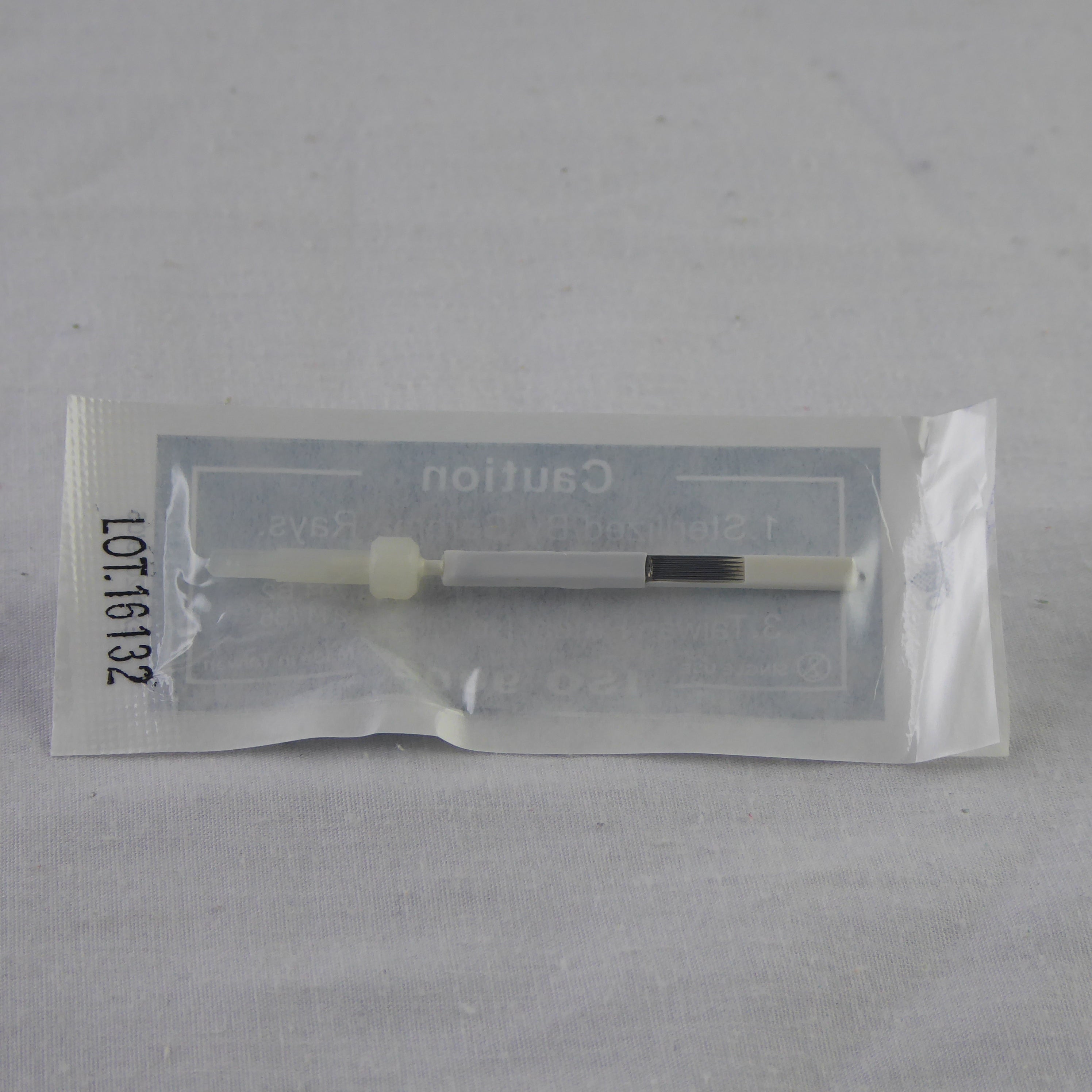 6 Prong Flat Needle (per piece) - permanentmakeupacademyph