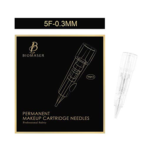 Biomaser / PMUAPH 5 Flat Needles for Eyebrow, Lips or Eyeliner